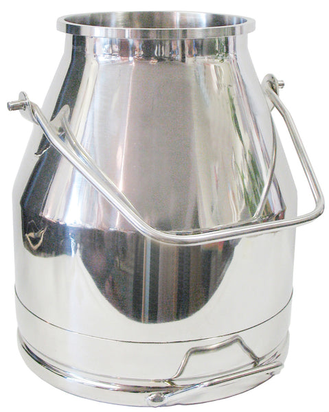 4 gal Stainless Steel Milking Bucket with Long Handle