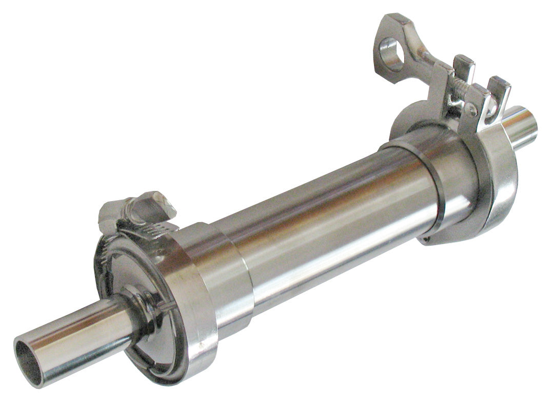 2 1/4" X 6" stainless steel inline bucket milking filter