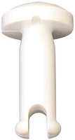 Plastic Vent Plug for DeLaval Style Flow-View Claws