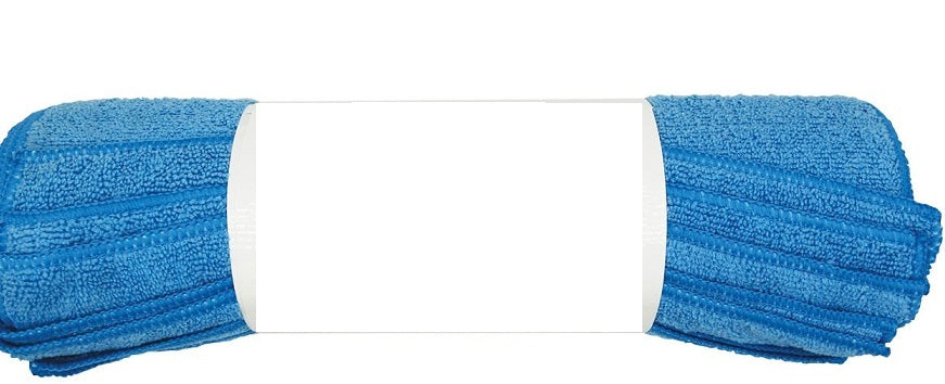 Micro Fiber Cleaning Cloths - Blue