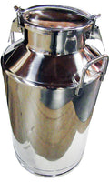 11.5 gal stainless milk can with cover