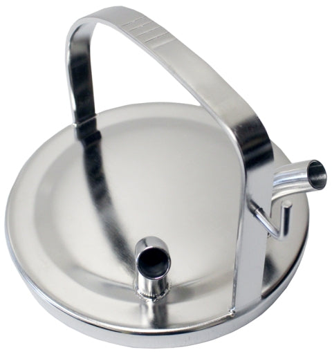 Fresh Cow Stainless Steel Bucket Lid with Long Handle