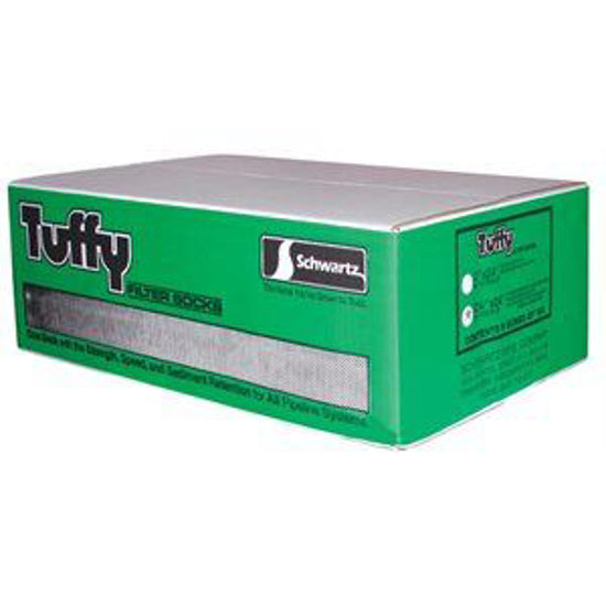 Schwartz 2-1/4"x24" Tuffy Filter Socks--6 Boxes of 100