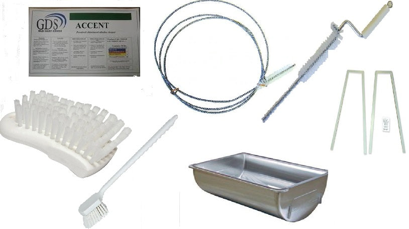 Manual Bucket Milker Wash Kit With Sink