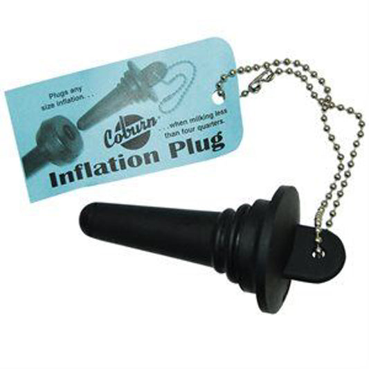Inflation Shutoff Plug w/ Chain