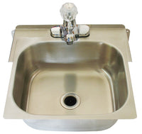 Stainless Hand Sink with Faucet Set