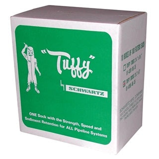 Schwartz 2-1/4"x 6" Tuffy Filter Socks--10 Boxes of 100