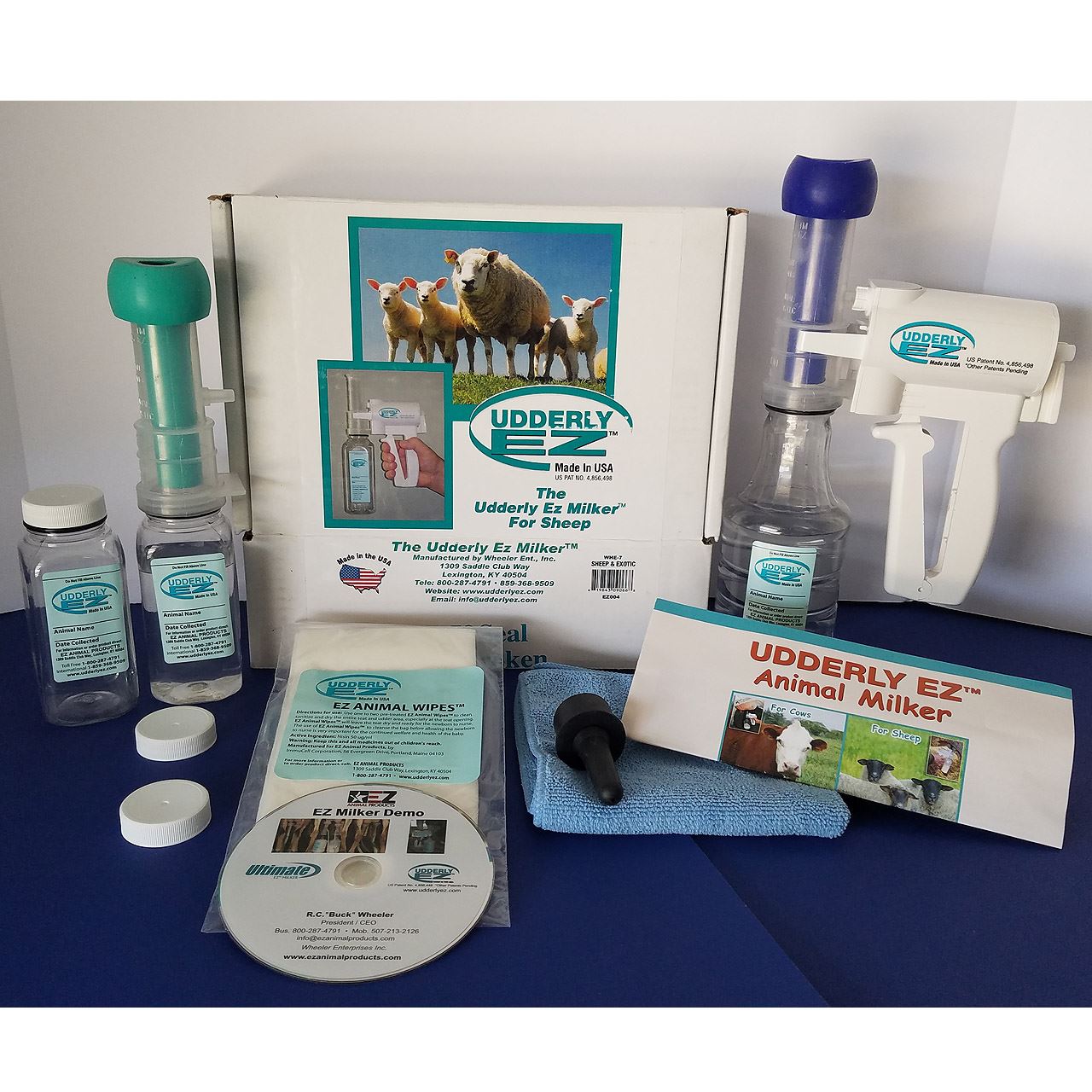 Udderly EZ Sheep, Pygmy & Exotic Milker Kit
